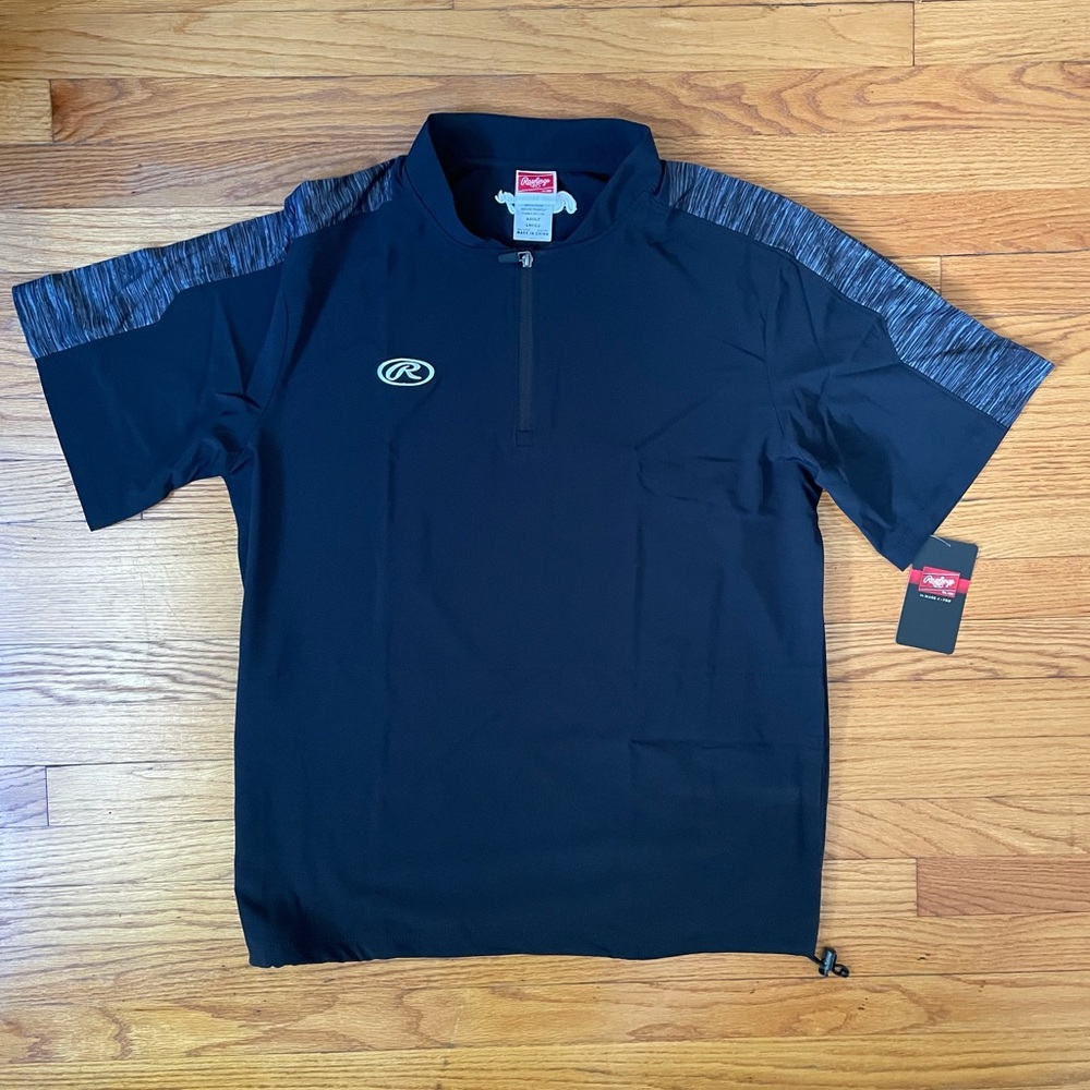 Rawlings Adults' Short Sleeve Batting Cage Jacket